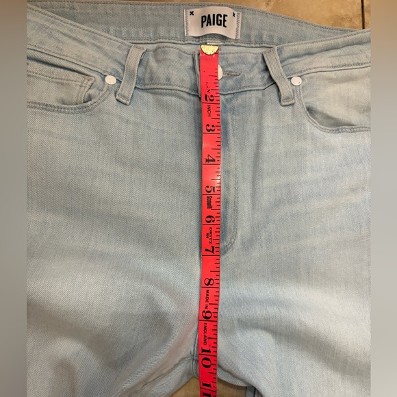 NWOT PAIGE High Rise Bell Canyon Flare Jeans In Powell Wash Women’s 30 - Picture 10 of 10